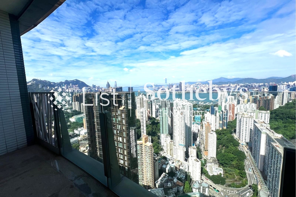 The Legend 名門 | Balcony off Living and Dining Room