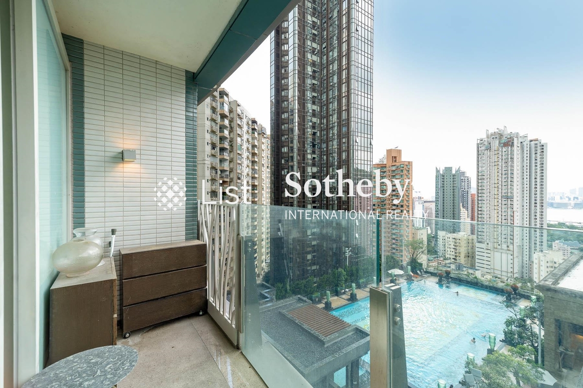 The Legend 名門 | Balcony off Living and Dining Room