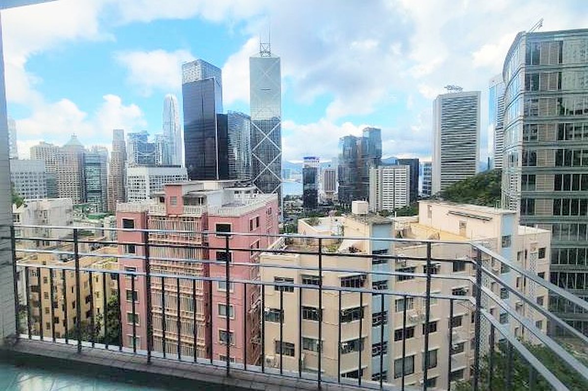 Welsby Court 惠士大廈 | View from Living and Dining Room