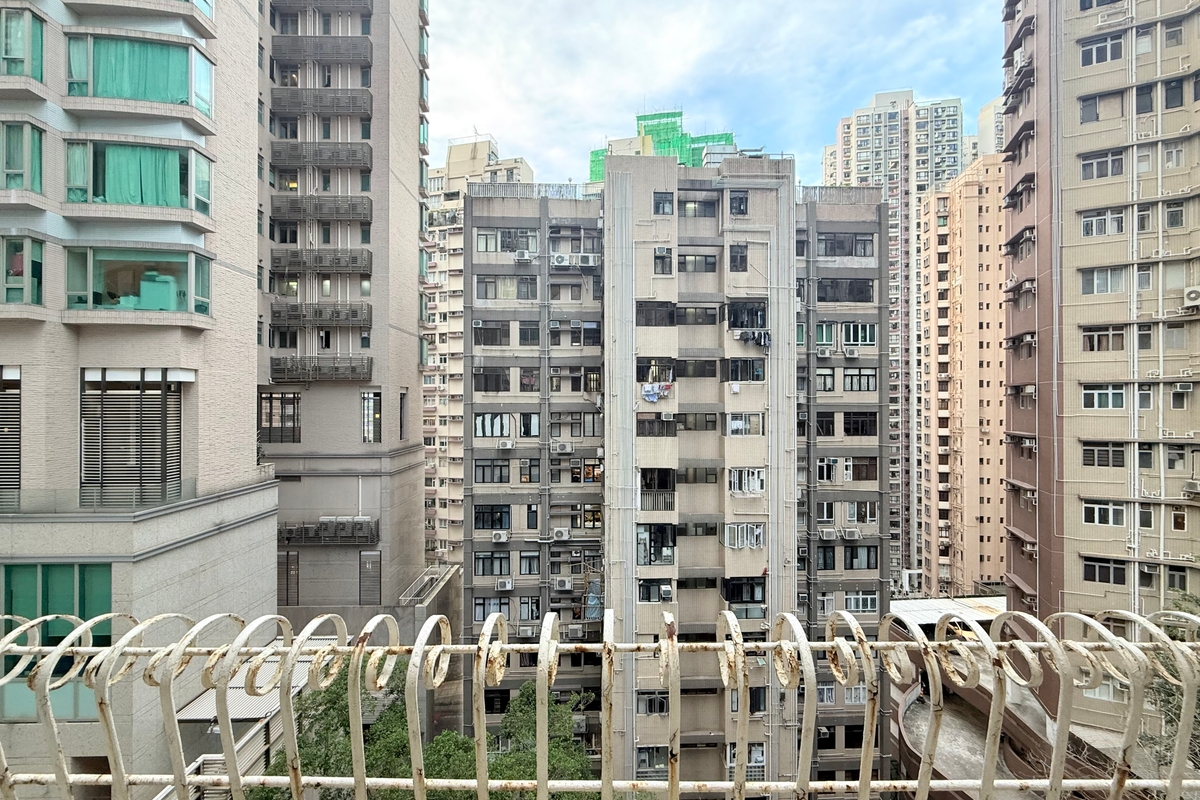 Emerald Court 翡翠楼 | View from Balcony off Living and Dining Room