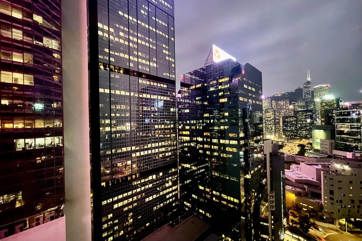 Convention Plaza Apartments 會展中心 會景閣 | View from Master Bedroom