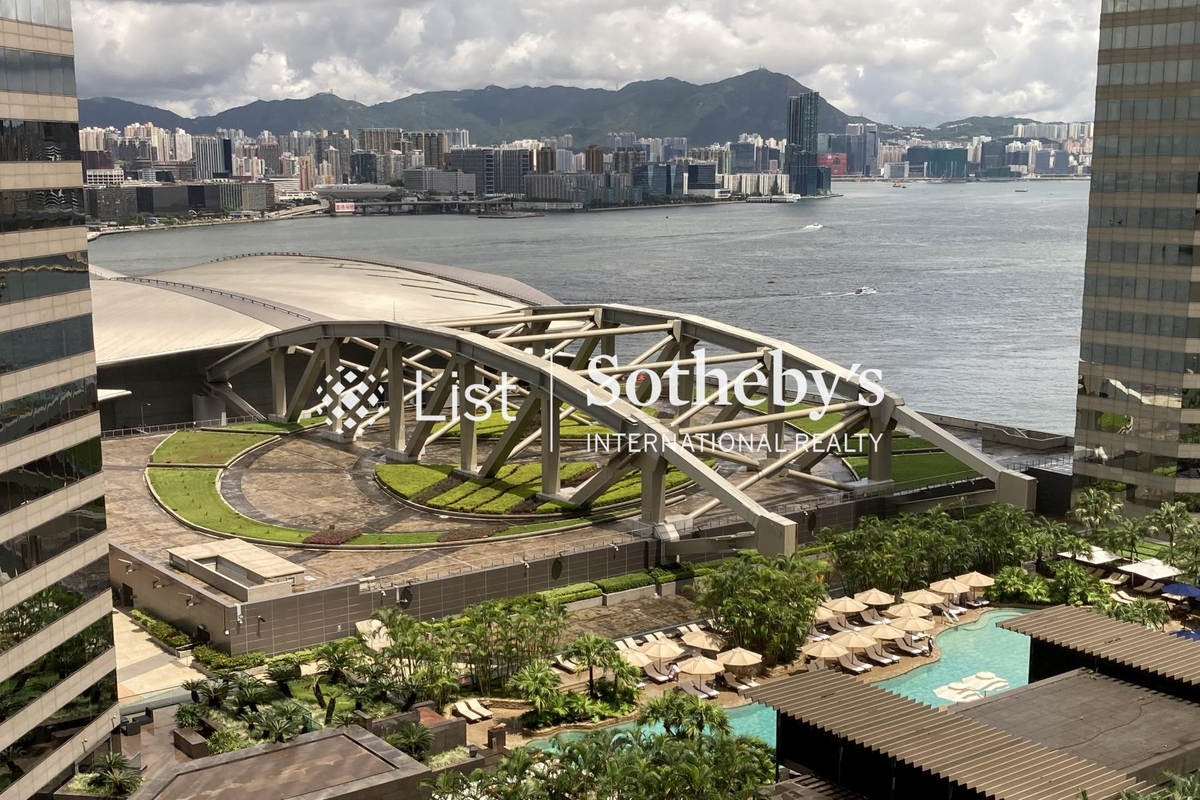 Convention Plaza Apartments 會展中心 會景閣 | View from Living and Dining Room