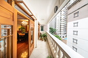 Ivory Court 華麗閣 | Balcony off Living and Dining Room