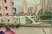 Robinson Garden Apartment 羅便臣花園大廈 | Balcony off Living and Dining Room