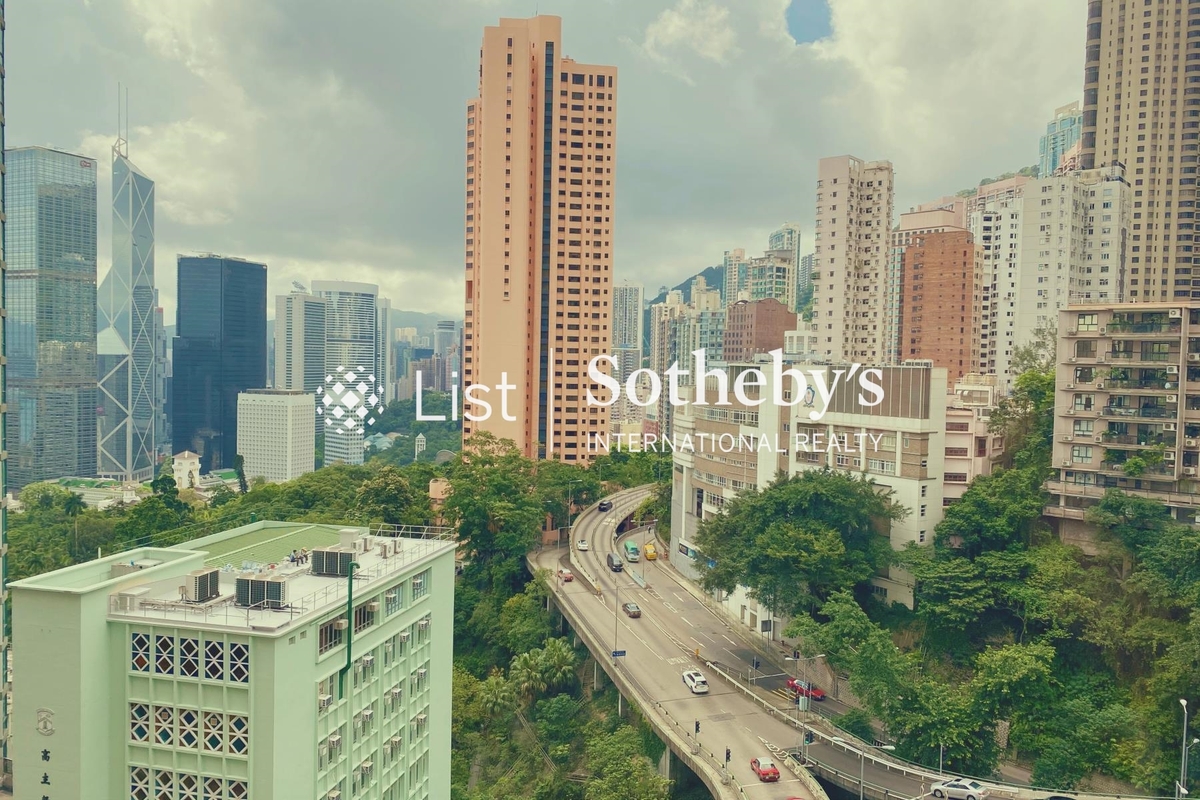 Robinson Garden Apartment 羅便臣花園大廈 | View from Living and Dining Room