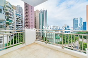 Robinson Garden Apartment 羅便臣花園大廈 | Balcony off Living and Dining Room