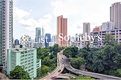 Robinson Garden Apartment 罗便臣花园大厦 | View from Balcony off Living and Dining Room