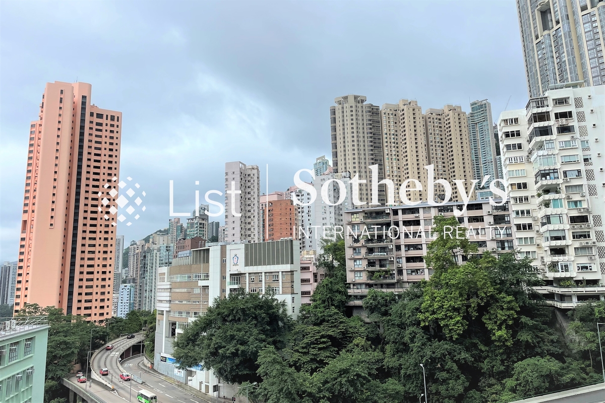 Robinson Garden Apartment 羅便臣花園大廈 | View from Living and Dining Room
