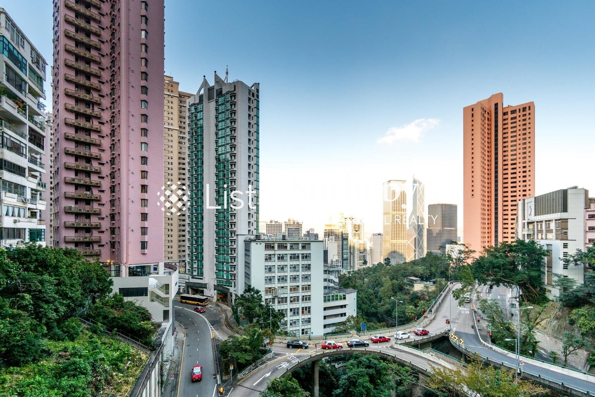 Robinson Garden Apartment 羅便臣花園大廈 | View from Living and Dining Room