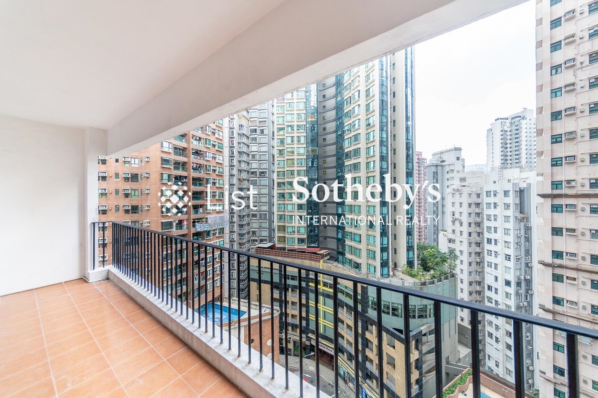 Palm Court 棕櫚閣 | Balcony off Living and Dining Room