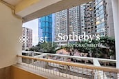 Robinson Mansion 罗便臣大厦 | Balcony off Living and Dining Room