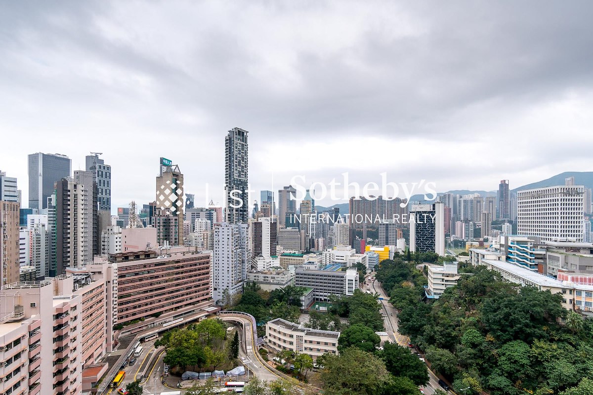 One Wanchai 壹环 | View from Living and Dining Room