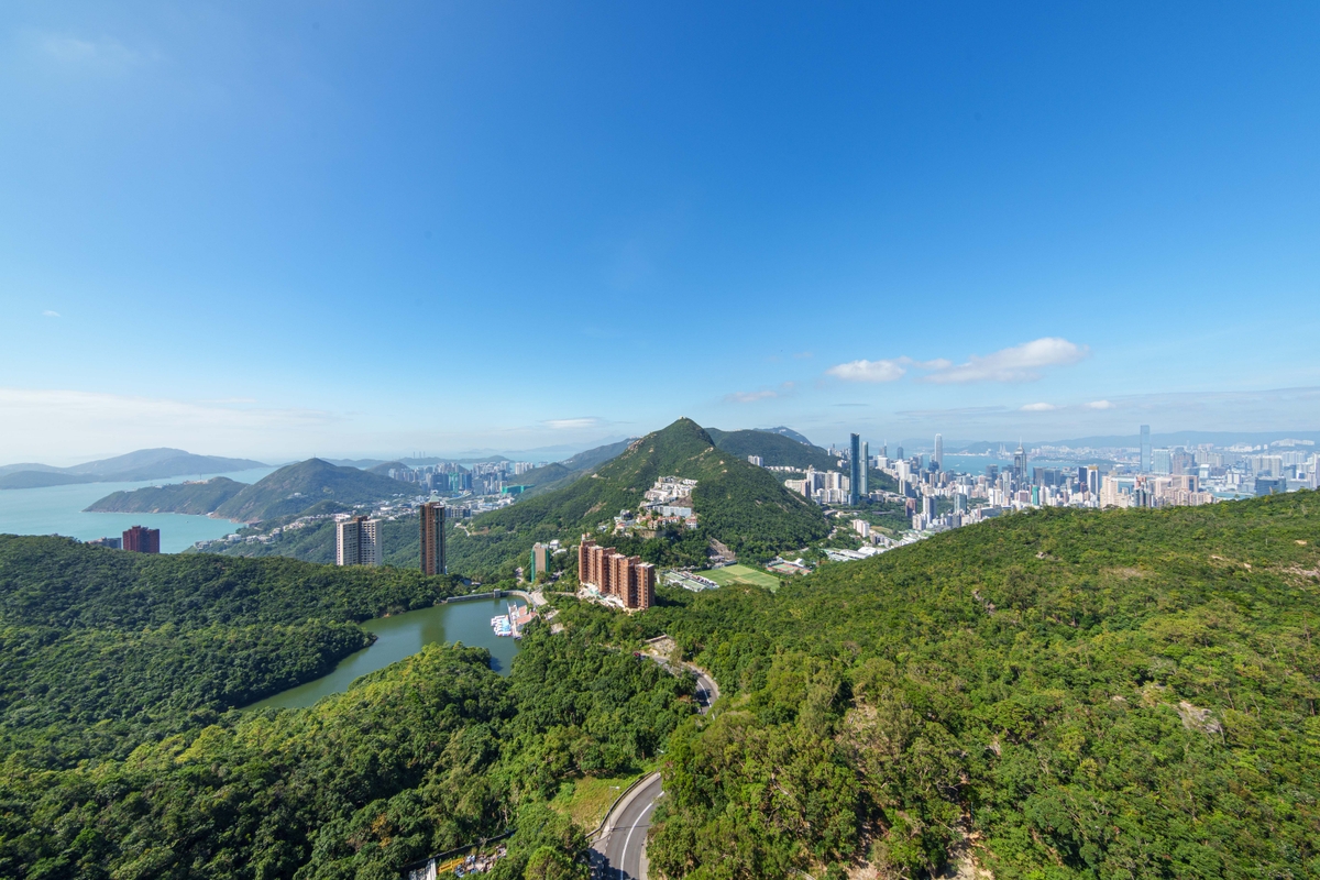 Hong Kong Parkview 陽明山莊 | View from Living and Dining Room