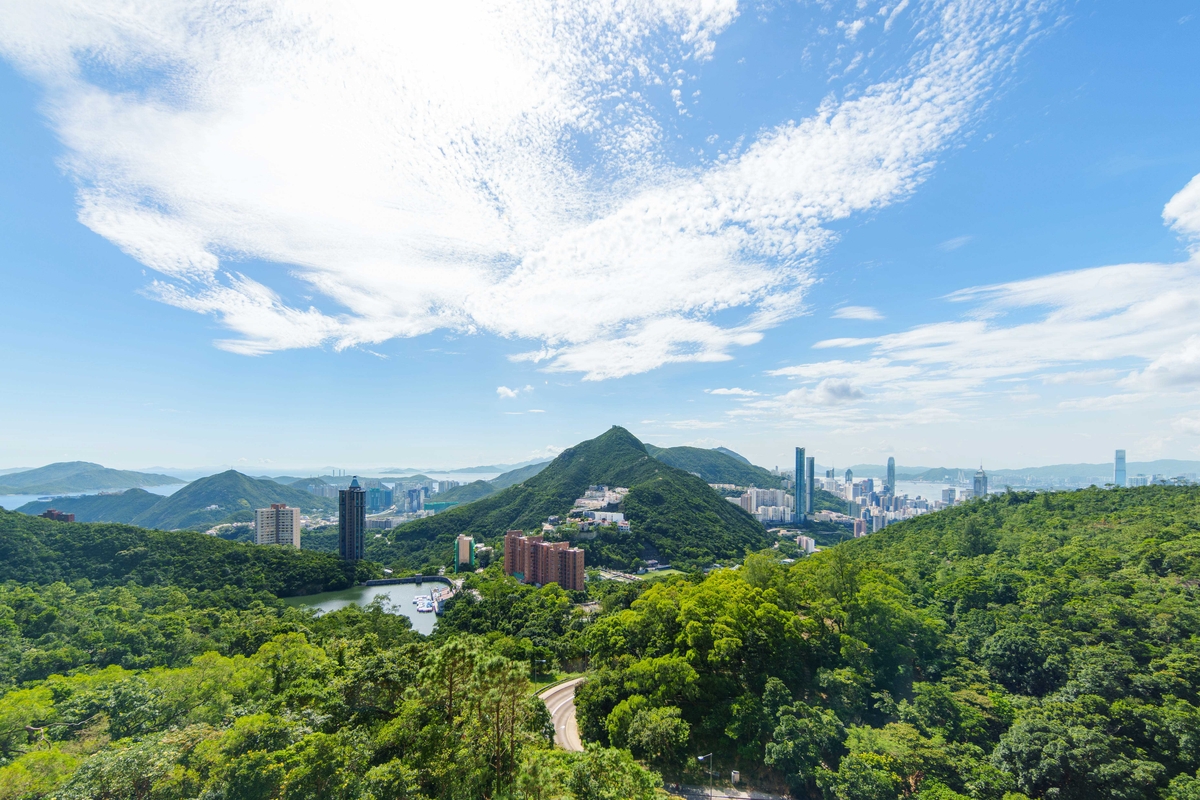 Hong Kong Parkview 陽明山莊 | View from Living and Dining Room