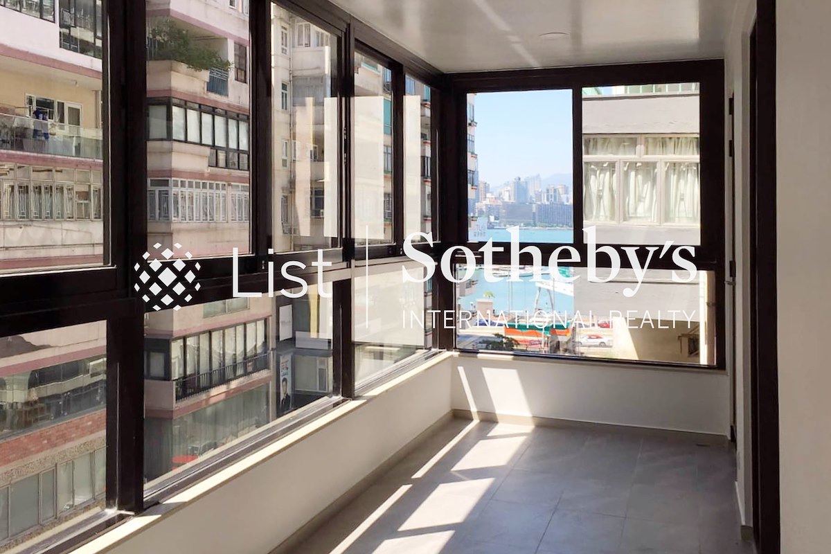 Causeway Bay Mansion 銅鑼灣大廈 | Balcony off Living and Dining Room