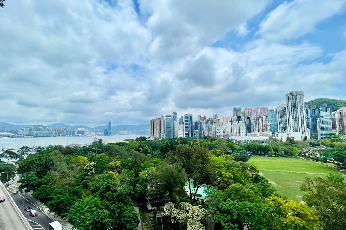 Greenfield Mansion 新豪大廈 | View from Living Room