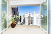 35-41 Village Terrace 山村臺35-41號 | Balcony off Living and Dining Room