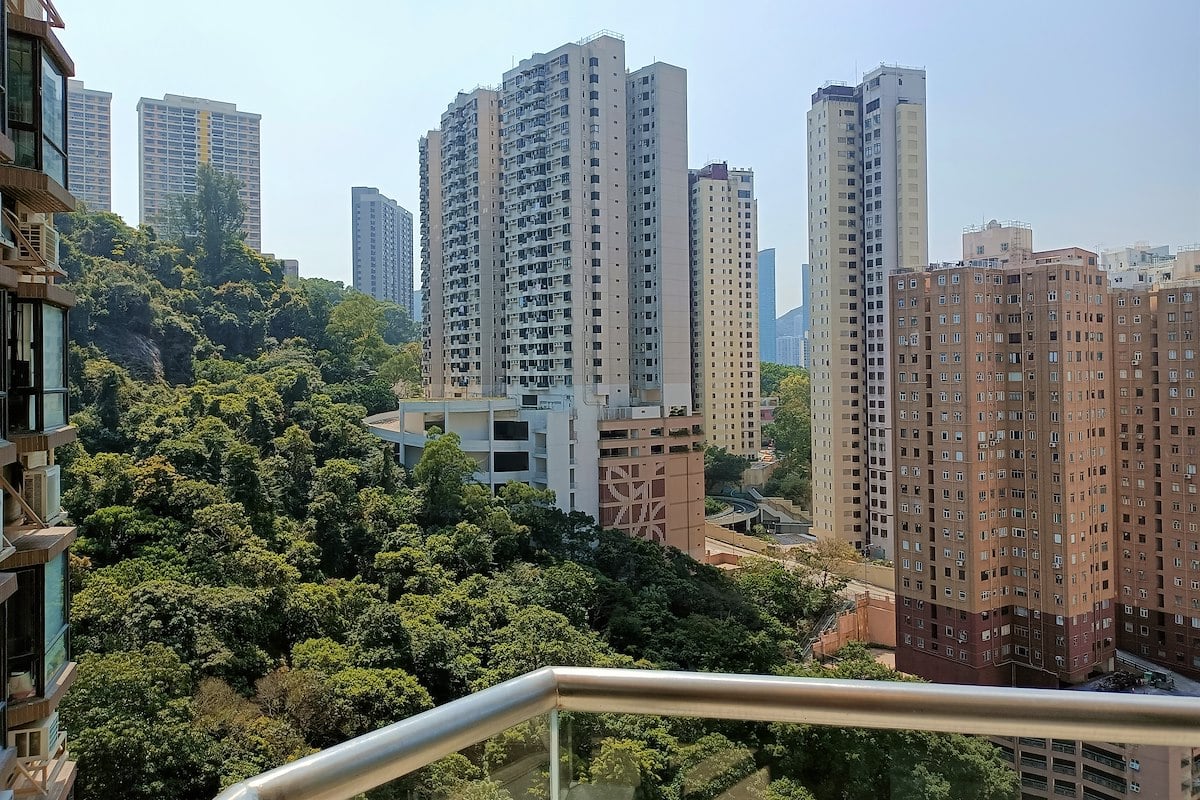 Ronsdale Garden 龍華花園 | Balcony off Living Room