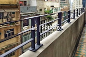 26A-28 Peel Street 卑利街26A-28號 | Balcony off Living and Dining Room