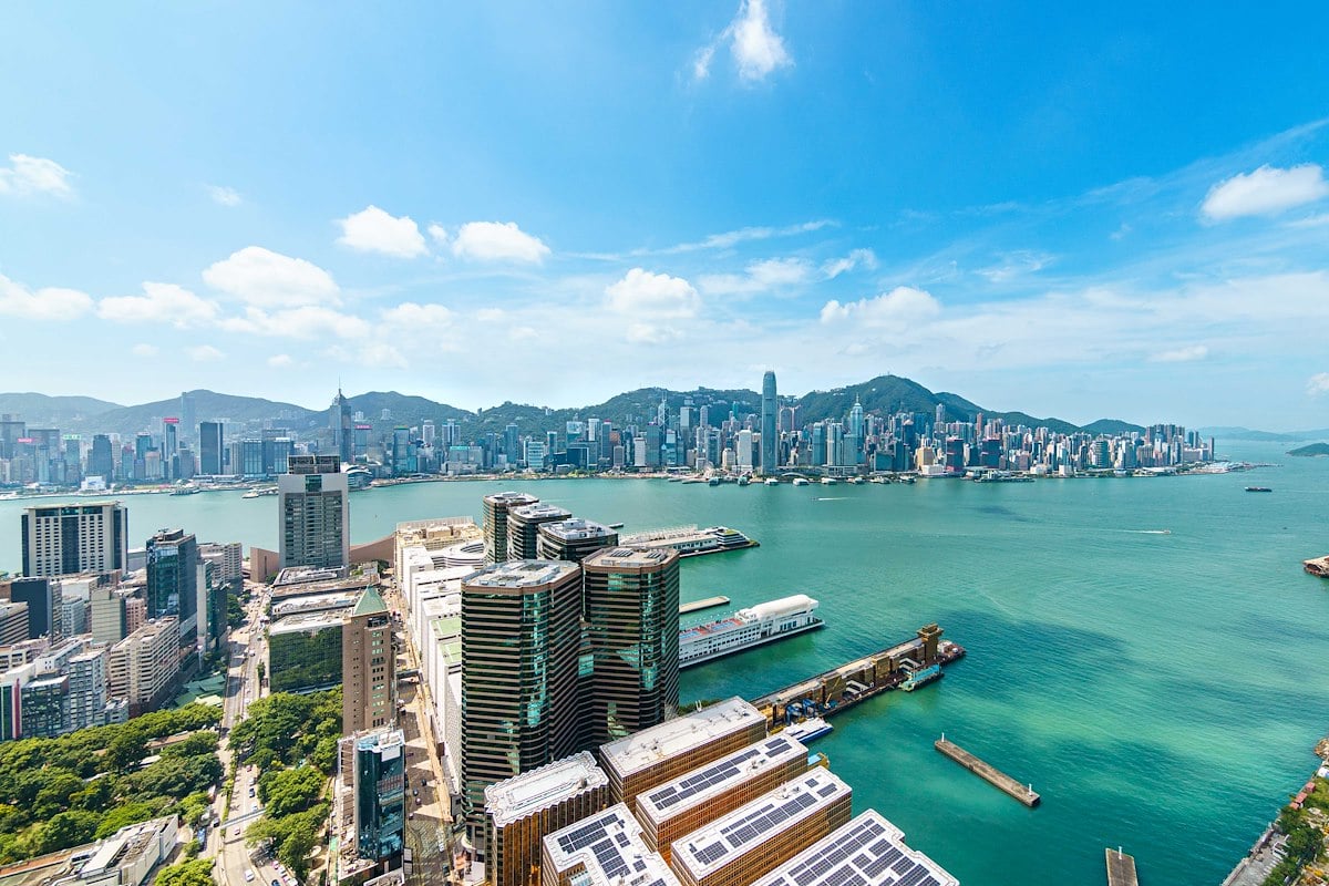 The Victoria Towers 港景峰 | View from Living and Dining Room