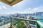 The Victoria Towers 港景峰 | Balcony off Living and Dining Room