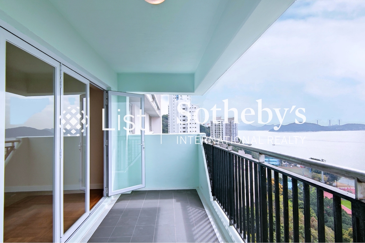 Rodrigues Court 羅理基閣 | Balcony off Living and Dining Room