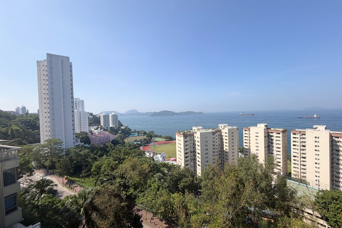 Nos. 59-61 Bisney Road 碧荔道59-61號 | View from Living and Dining Room
