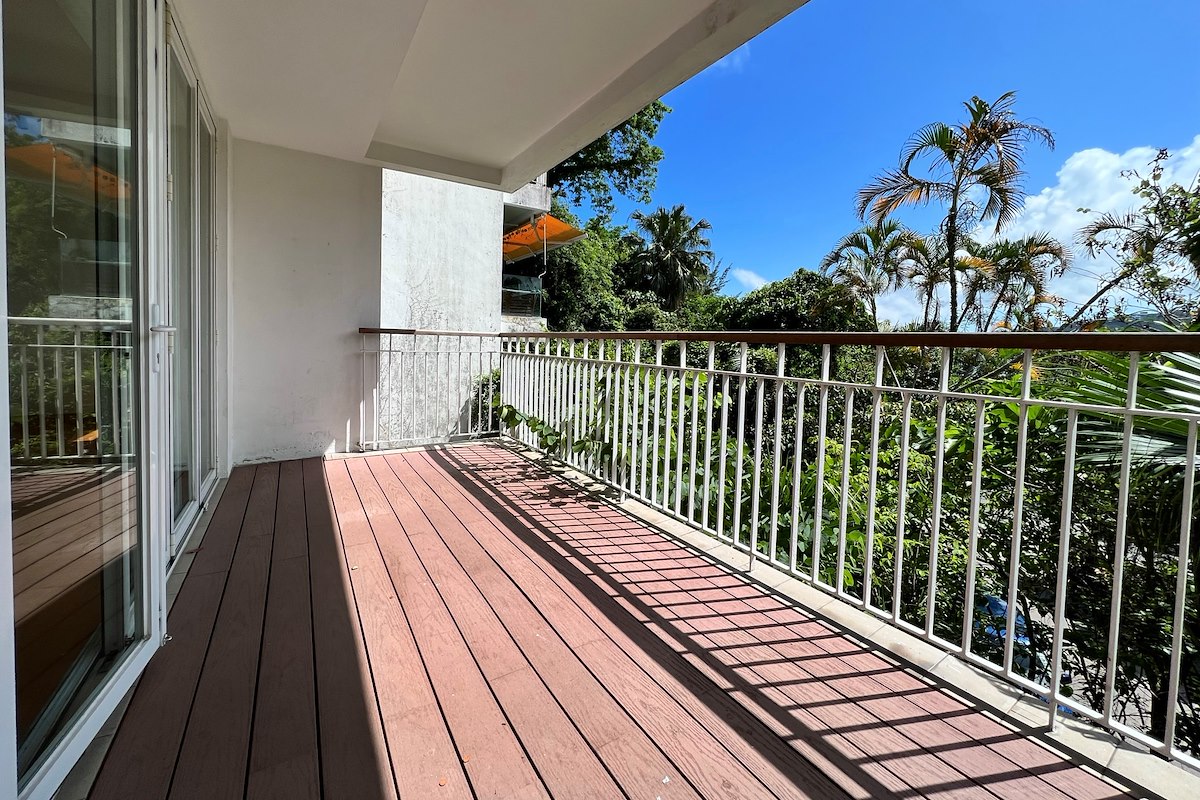 Deepdene 蒲苑 | Balcony off Living and Dining Room