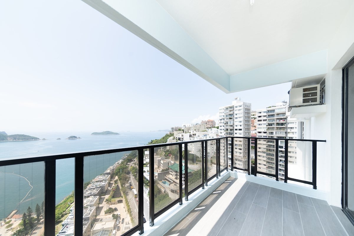 Repulse Bay Apartments 淺水灣花園大廈 | Balcony off Living and Dining Room