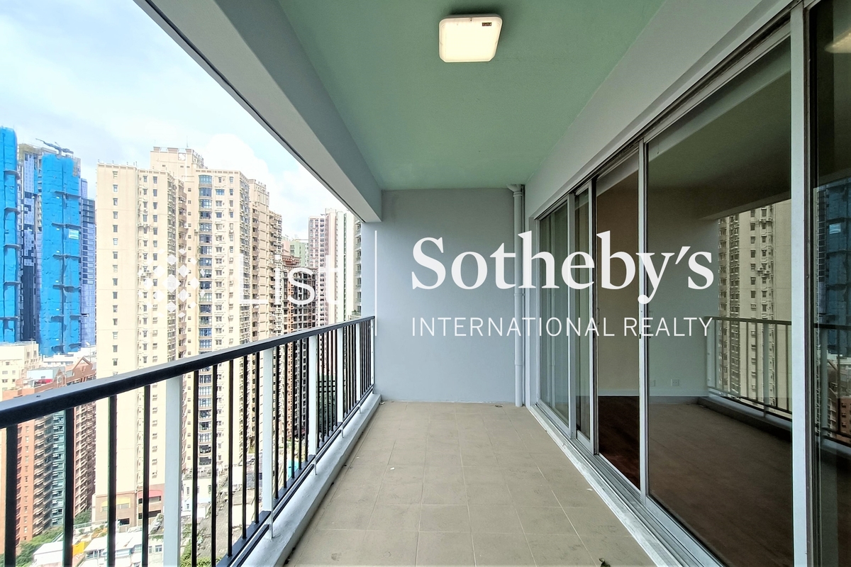 Fairmont Gardens 翠錦園 | Balcony off Living and Dining Room