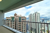 Fairmont Gardens 翠錦園 | Balcony off Living and Dining Room
