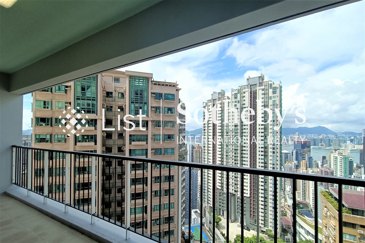 Fairmont Gardens 翠錦園 | Balcony off Living and Dining Room