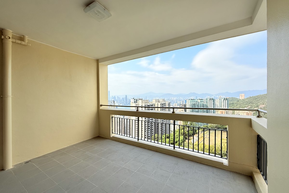 111 Mount Butler Road 畢拉山道111號 | Balcony off Living and Dining Room