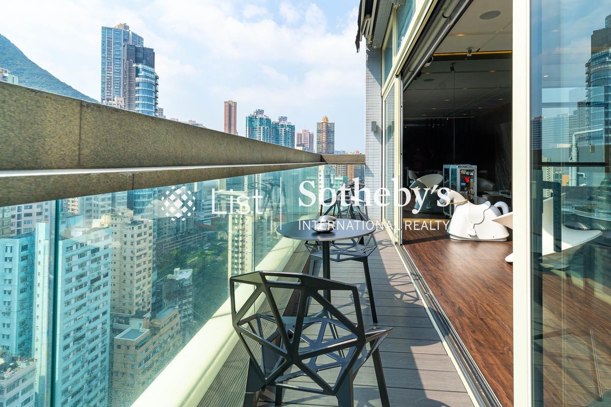 Centre Stage 聚賢居 | Balcony off Living and Dining Room