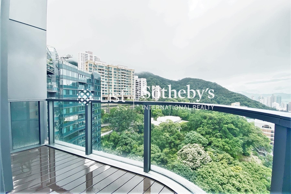 University Heights 大學閣 | Balcony off Living and Dining Room