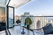 On Fung Building 安峰大厦 | Balcony off Living and Dining Room