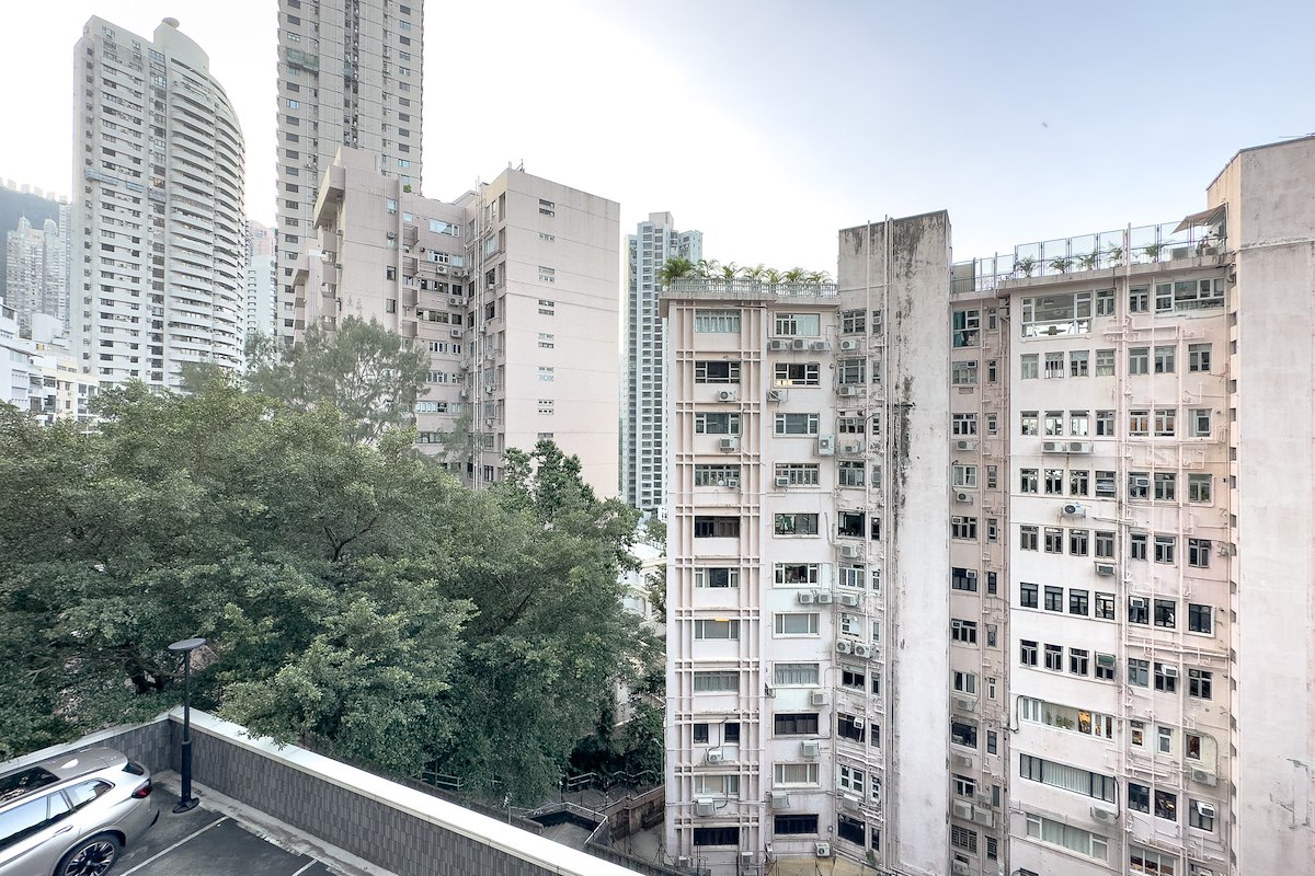 St. Joan Court 勝宗大廈 | View from Living and Dining Room
