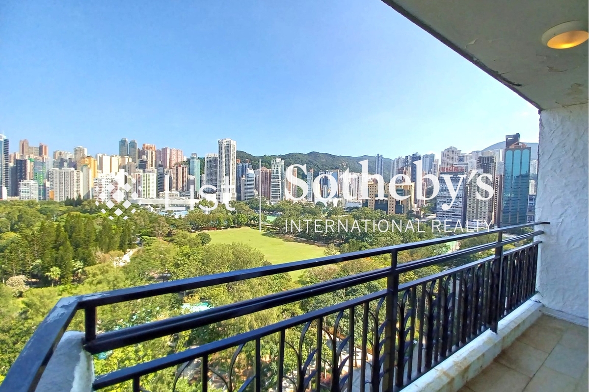 Chesterfield Mansion 東寧大廈 | Balcony off Living and Dining Room