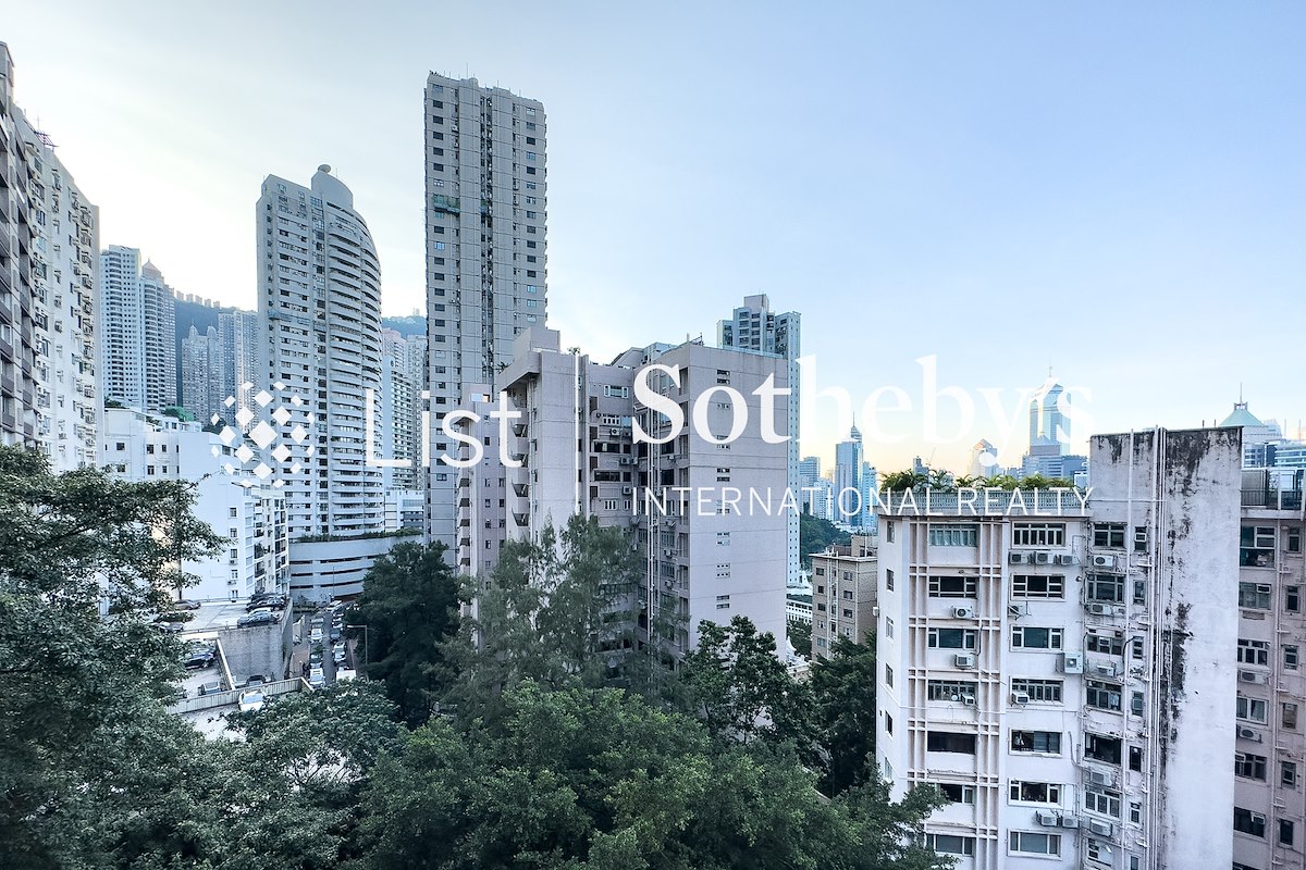 St. Joan Court 勝宗大廈 | View from Balcony off Living and Dining Room