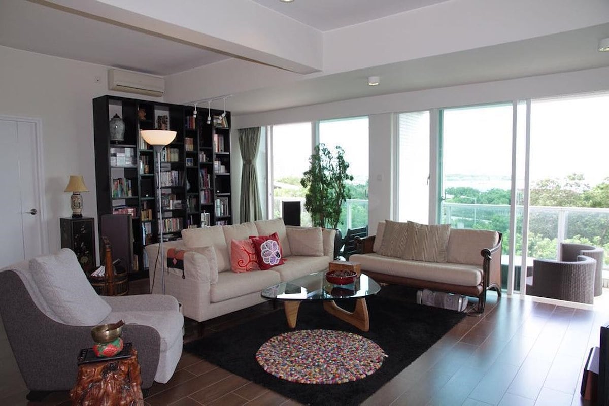 Coastal Skyline Phase 4 - Le Bleu Deux 藍天海岸 4期 - 水藍‧天岸 | Living and Dining Room