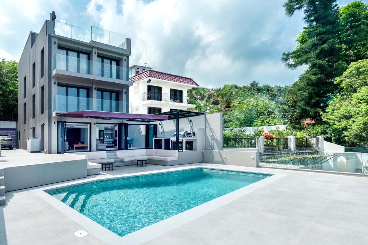 Hing Keng Shek Detached House 庆径石独立屋 | Private Terrace with Swimming Pool 