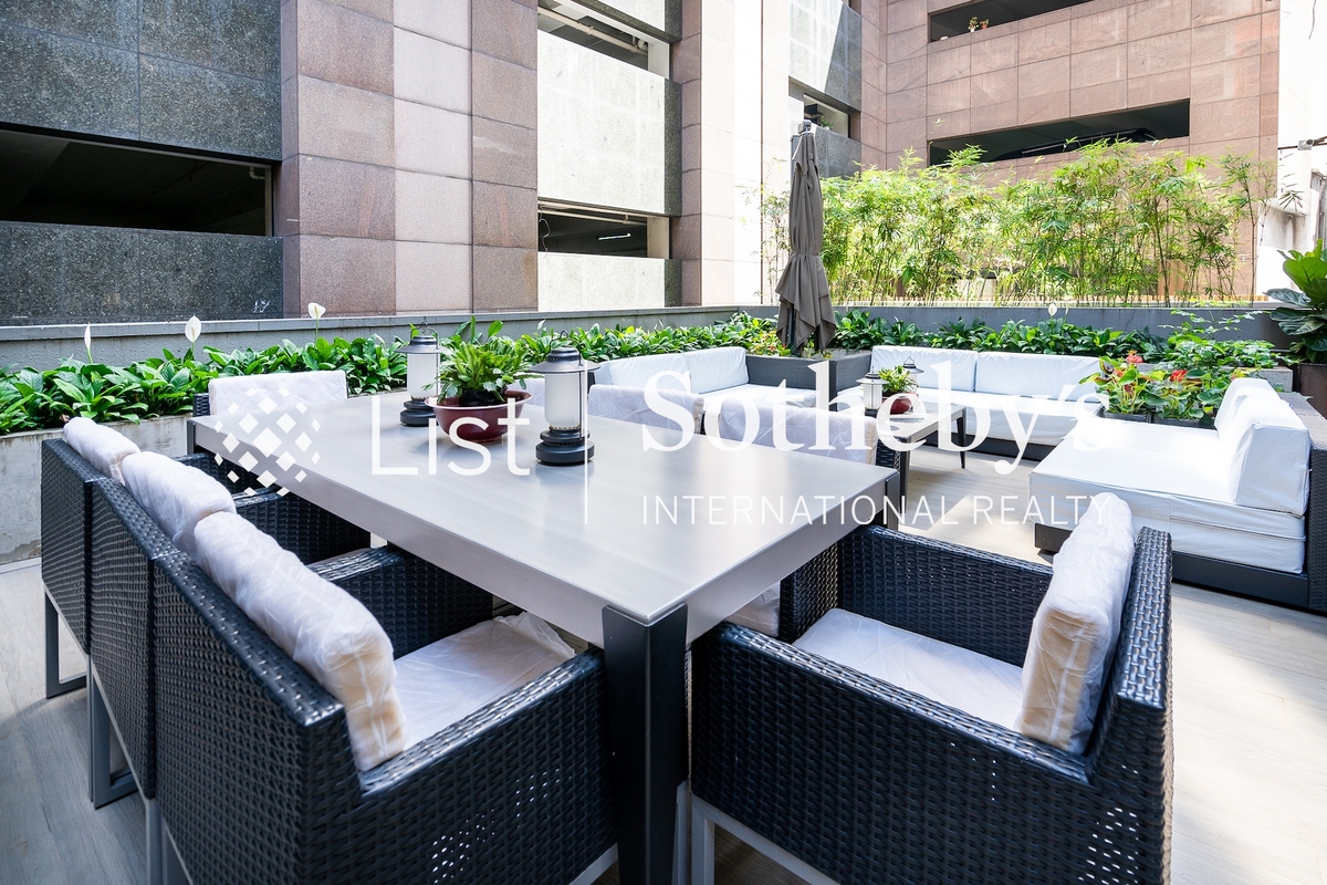 Mandarin Building 文華大廈 | Private Terrace off Living and Dining Room