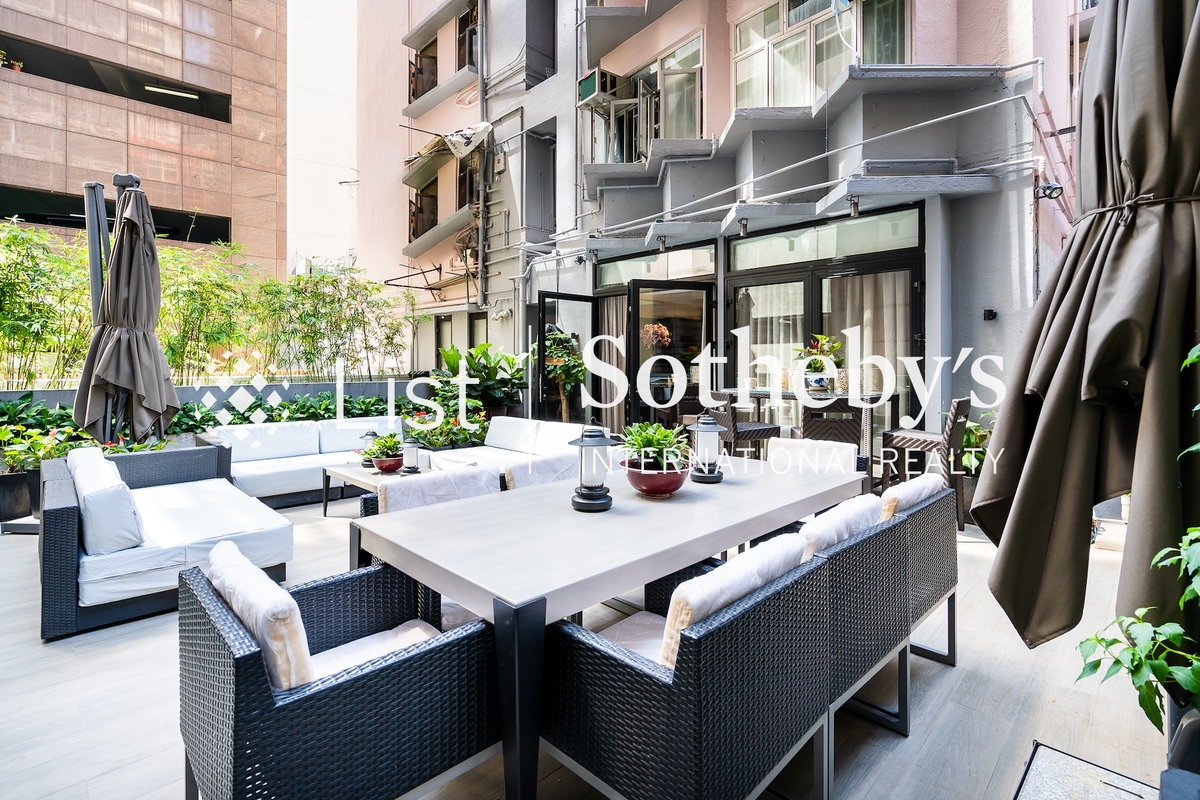 Mandarin Building 文華大廈 | Private Terrace off Living and Dining Room
