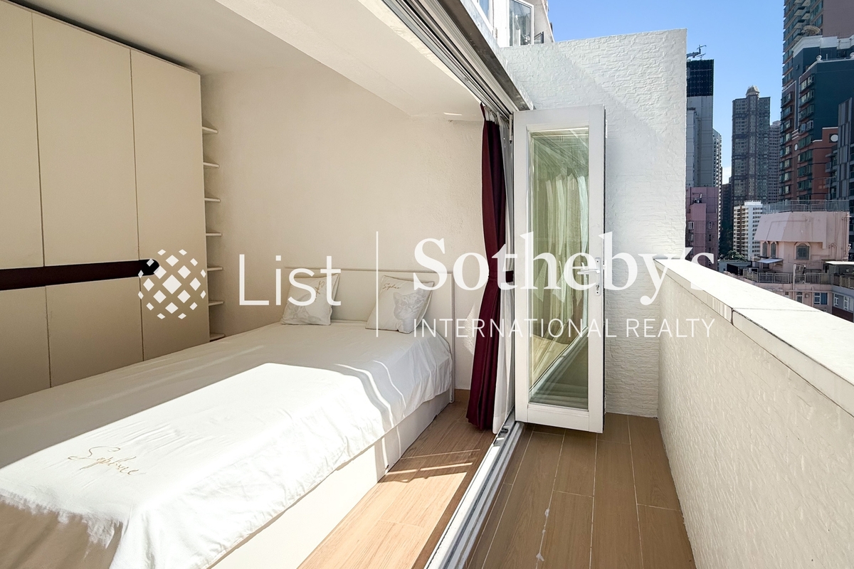 Wealth Building 富裕大厦 | Balcony off Master Bedroom