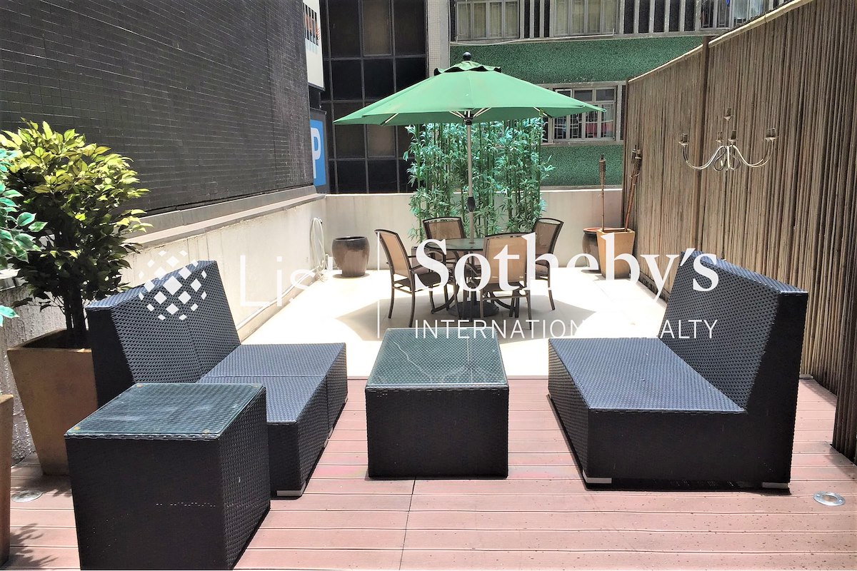 Wah Ying Building 華英大廈 | Private Terrace off Living and Dining Room