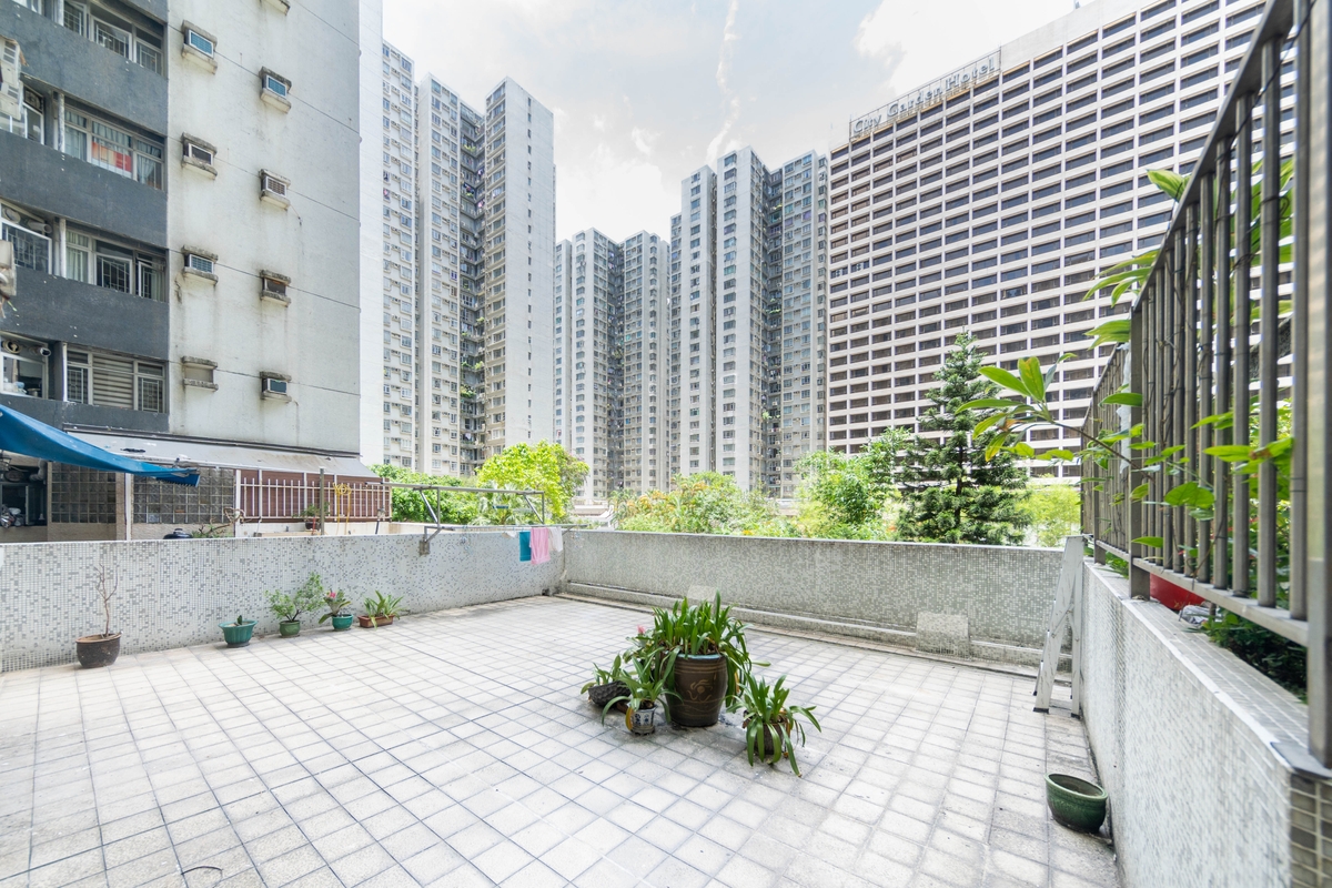 City Garden 城市花園 | Private Terrace off Living and Dining Room