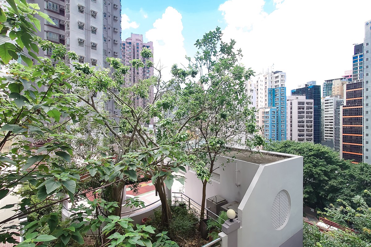 Bridges street 必列者士街 | View from Living and Dining Room