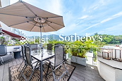 The Beverly Hills 比華利山別墅 | Private Terrace off Living and Dining Room