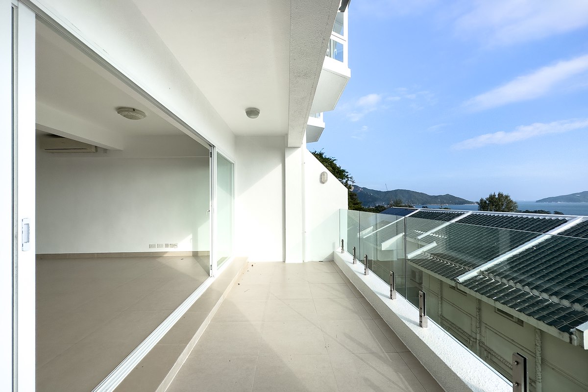 Leyburn Villas 麗濱別墅 | Balcony off Living and Dining Room