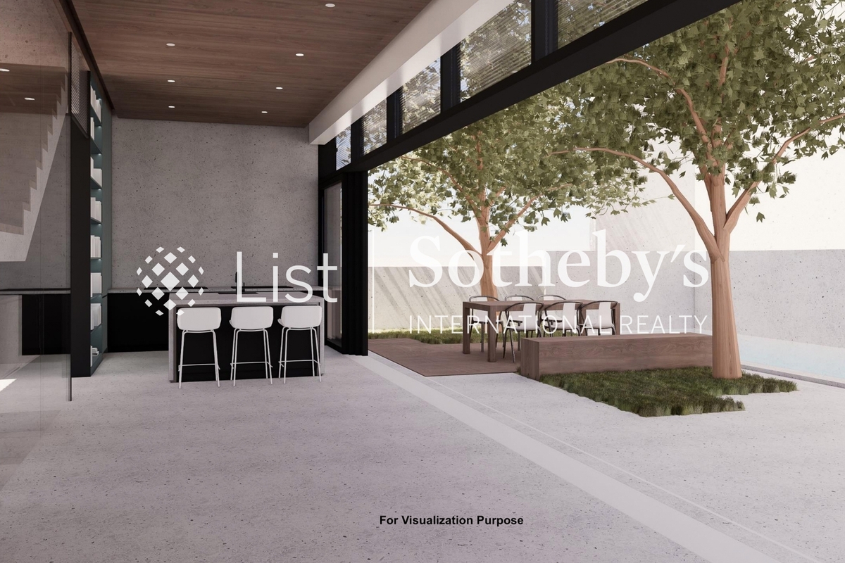 Moorsom Road 睦誠道 | Architectural Rendering of the Ground Floor Garden